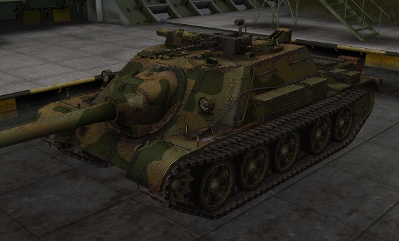 шкурка пт сау су 122 54 для wot